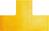 Stellplatzmarkierung Form "T" gelb selbstklebend