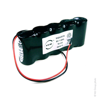 Pack(s) Batterie eclairage secours 5x SC VNT 5S1P ST1 6V 1.6Ah fils