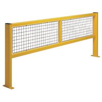 Safety barriers - Straight barrier with mesh