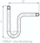 Zeichnung: Wassersackrohr U-Form, Bauform H