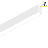 LED Systemleuchte FLUO BI-EMISSION, Up/Down, 180cm, 54W 3000K 5900lm 2x105°, Weiß