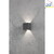 HighPower LED Außen-Wandleuchte CREMONA, 3W 3000K 460lm, Anthrazit, Aluminium / Acrylglas klar, Lichtaustritt verstellbar