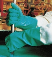 Guantes de protección química Ultranitril 381 nitrilo Talla del guante 7