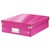 Tároló doboz LEITZ Click&Store rendszerező M méret rózsaszín