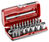 FACOM 1/4" DRV SOCKET/BIT SET 23PC R1PICO
