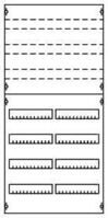 STRIE Verteilerfeld 2V3KA 4/7-reihig 2-FELDRIG