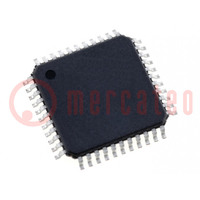 IC: PIC mikrokontroller; 16kB; 1,8÷5,5VDC; SMD; TQFP44; PIC24