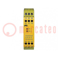 Module: extension; PZE X4; 24VDC; OUT: 2; for DIN rail mounting