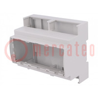 Enclosure: for DIN rail mounting; Y: 90.5mm; X: 106.3mm; Z: 62mm