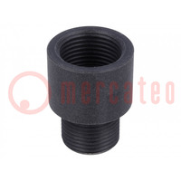 Thread adapter; Int.thread: M20; Ext.thread: PG11; polypropylene