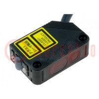 Sensor: laser; Range: 25÷300mm; NPN; DARK-ON,LIGHT-ON; 100mA