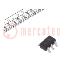 Diode: TVS array; 5V; 25A; 300W; SOT23-6; Features: ESD protection