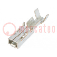 Contact; female; tinned; 22AWG÷20AWG; MDF6; crimped; for cable