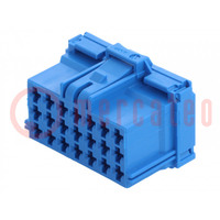 Connector: automotive; MCP 2.8; female; plug; for cable; PIN: 21