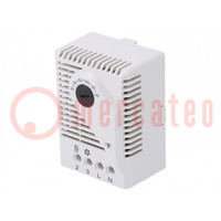 Czujnik: termostat; SPDT; 10A; 250VAC; zaciski śrubowe; -45÷65°C