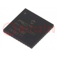 IC: PIC microcontroller; 128kB; 2.3÷3.6VDC; SMD; QFN44; PIC32