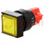 Switch: push-button; Pos: 2; SPDT; 3A/250VAC; 2A/24VDC; ON-ON; IP40