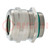 Cable gland; PG21; IP68; brass; HSK-M-PVDF