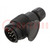 Connector: automotive; plug; for cable; PIN: 13; Type: short; 12VDC