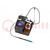 Soldering station; Station power: 40W; 90÷450°C; ESD; Display: LCD