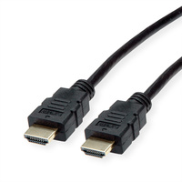 ROLINE Câble HDMI High Speed avec Ethernet, TPE, noir, 7,5 m