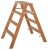 Produktbild - Holz-Montagebock / Gipserbock , 2x2 Stufen , Länge 0,48 m