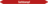 Mini-Rohrmarkierer - Sattdampf, Rot, 1.2 x 15 cm, Polyesterfolie, Selbstklebend