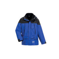 Kälteschutzbekleidung 3-in-1 Jacke TWISTER, blau-schwarz, Gr. XS - XXXL Version: L - Größe L