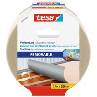 tesa Verlegeband, Maße (LxB): 25 m x 50 mm, rückstandsfrei entfernbar