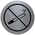 SignSystems Tello Protect Piktogramm Durchm.: 7 cm, Protect-Folie selbstklebend Version: 08 - Rauchen verboten