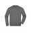 James & Nicholson Klassisches Rundhals-Sweatshirt JN840, Gr. 3XL grey-heather