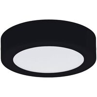 Produktbild zu mennyezeti lámpa Fueva-CCT Ø170 mm fekete