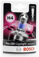 BOSCH 1987301136 LAMPE DE PHARE GIGALIGHT PLUS 150 H4 12V 60/55W (AMPOULE X1) ROBERT BOSCH