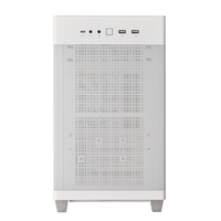 ASUS PRIME AP201 WHITE EDITION CHASIS MICROATX, COMPATIBLE CON REFRIGERADORES DE HASTA 360 MM, USB 3.2 GEN 2 DE TIPO C, BLANCO