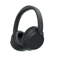 Sony WH-CH720 Zestaw słuchawkowy Przewodowy i Bezprzewodowy Opaska na głowę Połączenia/muzyka USB Type-C Bluetooth Czarny