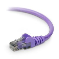 Belkin Cat.6 Patch Cable - 3ft networking cable Purple 0.90 m