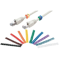 MCL 9RP-09/7 marqueur de câble Multicolore 100 pièce(s)