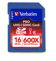 Verbatim SDHC 16GB Class 10