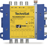 TechniSat TechniRouter 5/2x4 K-R 1x terrestrisch 4x Sat-ZF