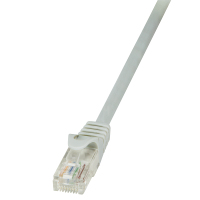 LogiLink 2m Cat.6 U/UTP câble de réseau Gris Cat6 U/UTP (UTP)