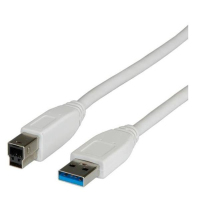 Nilox 0.8m USB 3.0 A - USB 3.0 B M/M cavo USB USB 3.2 Gen 1 (3.1 Gen 1) 0,8 m USB A USB B Grigio