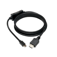 Tripp Lite P586-006-HDMI Mini DisplayPort-zu-HDMI-Adapterkabel, aktiv, Stecker/Stecker, 1,8 m.