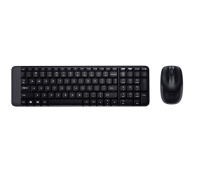 Logitech Wireless Combo MK220 Tastatur Maus enthalten RF Wireless Englisch Schwarz