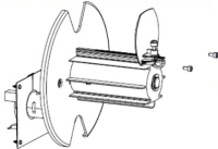 Zebra P1058930-058 element maszyny drukarskiej Biegun