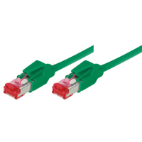 Tecline 25m RJ-45 S/FTP Cat6 Netzwerkkabel Grün S/FTP (S-STP)