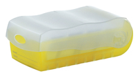 HAN CROCO A8 Dateiablagebox Kunststoff, Polypropylen (PP) Weiß, Gelb
