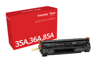 Everyday ™ Schwarz Toner von Xerox, kompatibel mit HP 35A/ 36A/ 85A/ (CB435A/ CB436A/ CE285A/ CRG-125), Standardkapazität