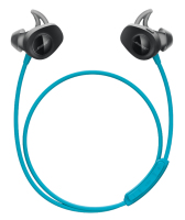 Bose SoundSport Fejhallgató Vezeték nélküli Fülre akasztható, Hallójárati Sport Bluetooth Fekete, Kék