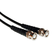 ACT Q71100 cable coaxial RG-59 1 m BNC Negro