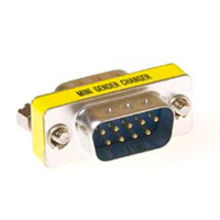 ACT AB9013 cambiador de género para cable 9 pin D-sub